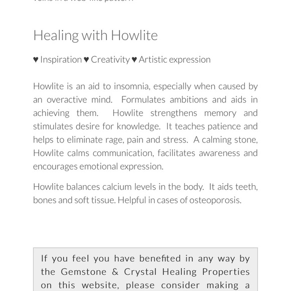 Blue Howlite statement ring - Picture 6 of 6